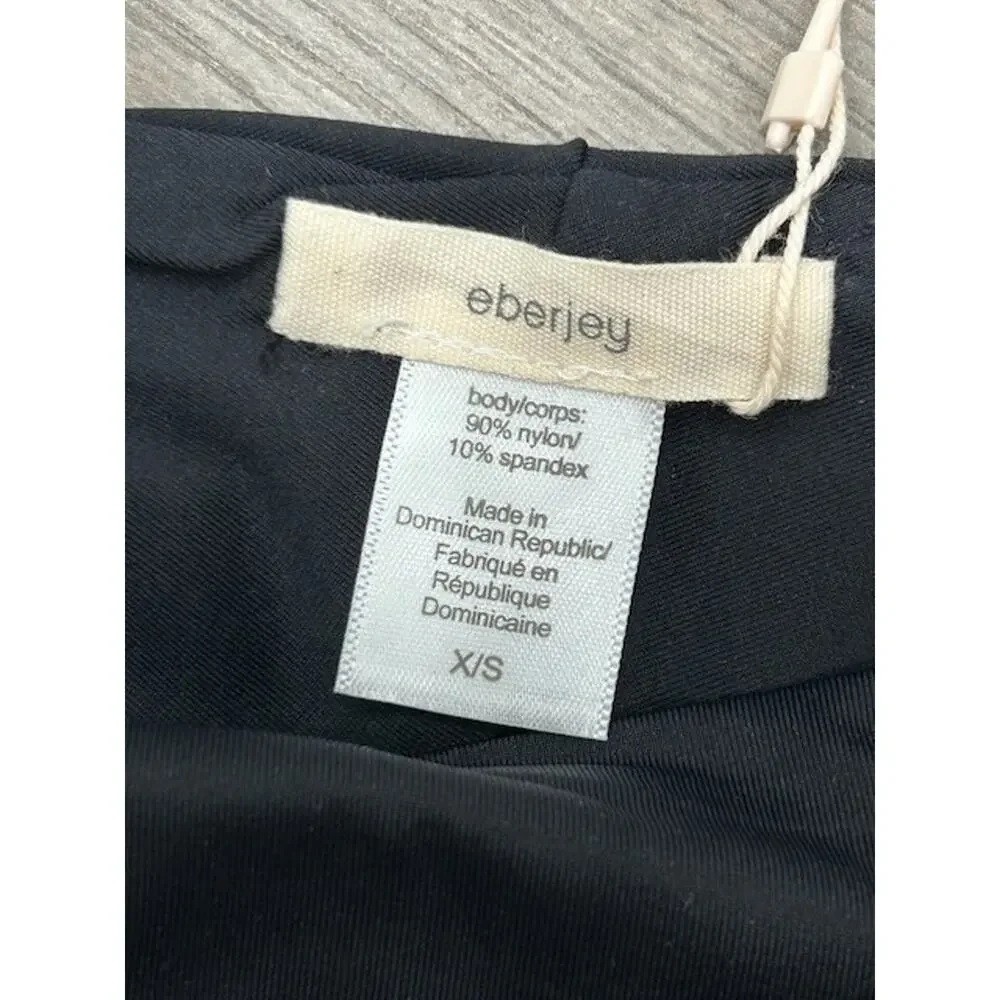 Eberjey Womens So Solid Coco‎ Bikini Bottom Low Rise Cheeky Black Size XS NWT - Picture 5 of 9